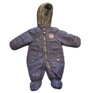 Rothschild Ace Pilot Aviator Snowsuit Bunting Outerwear one-piece SIZE 0-6 MONTH